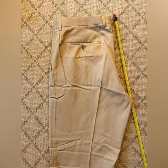 J. Crew x Crespi Milano Aldridge style pants in Khaki NWOT 35